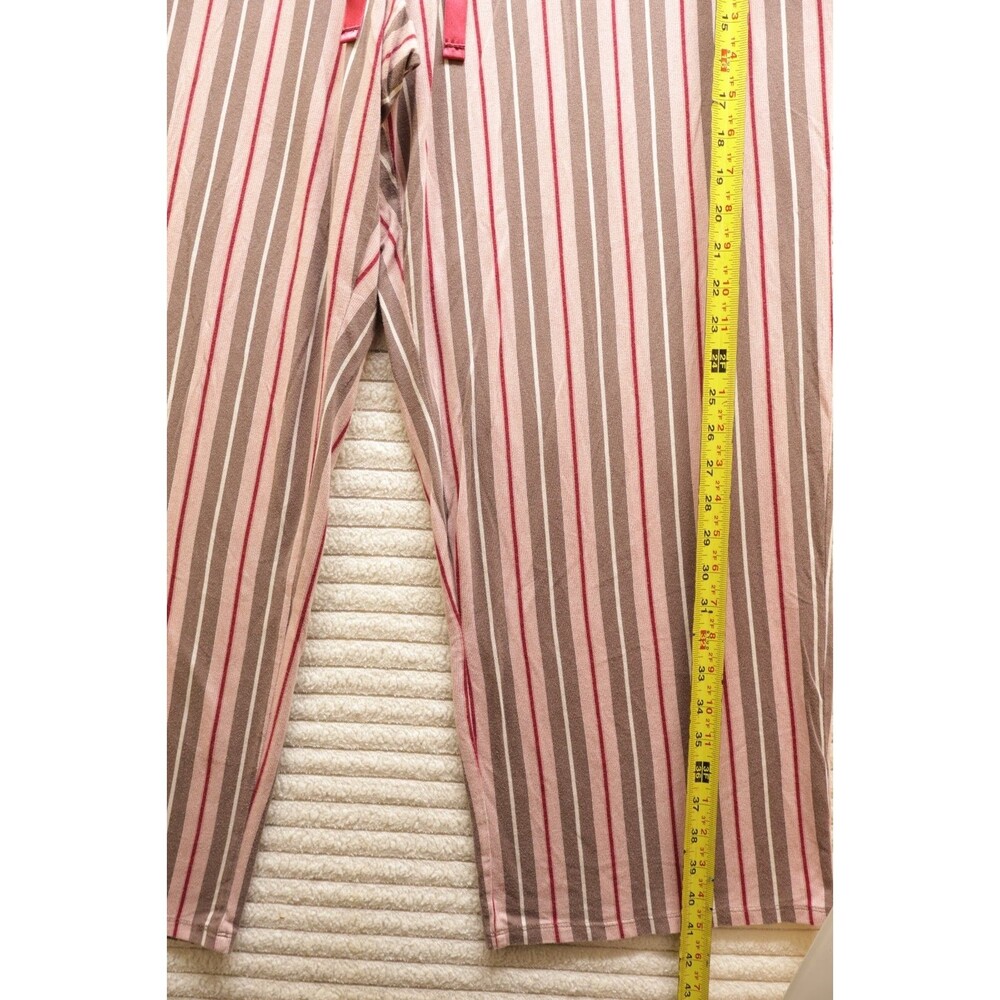 Sleep By Cacique Pajama Pants 22/24 Womens Plus Size Striped Pockets Multicolor - Picture 5 of 8